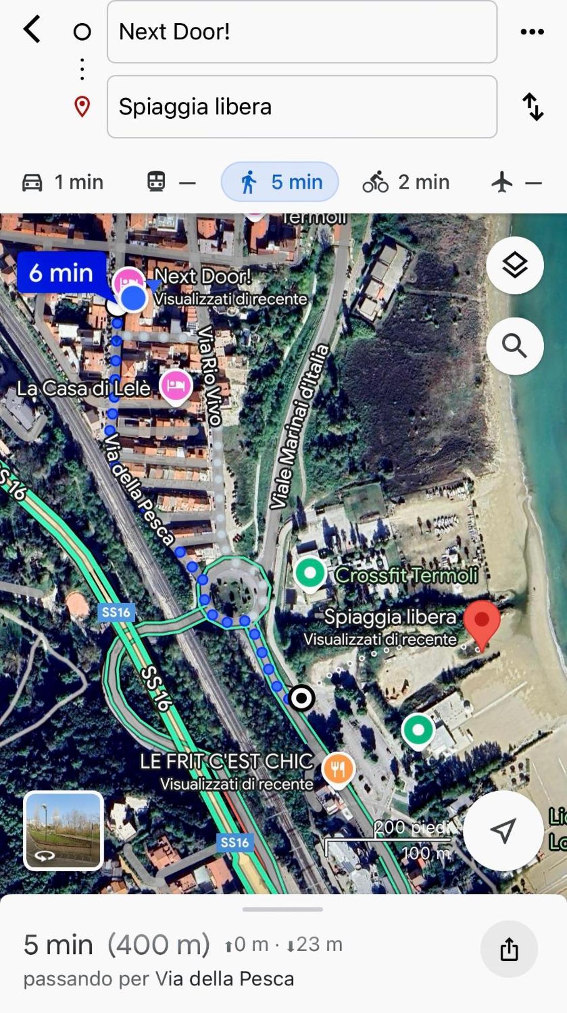Next Door! Apartment Termoli Bagian luar foto